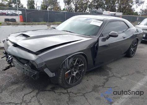 2019 Dodge Challenger R/T из США, поврежденный, VIN 2C3CDZBT4KH731675